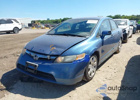 2008 Honda Civic Lx from USA, damaged, VIN 1HGFA16508L018705